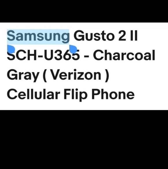 Vintage Verizon Samsung Flip Top Phone Very Good Condition! - Picture 5 of 6